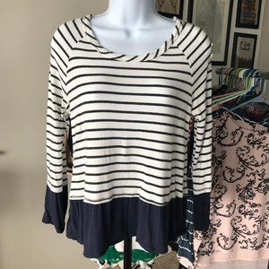 Lime & Chili // Super Soft Striped Shirt